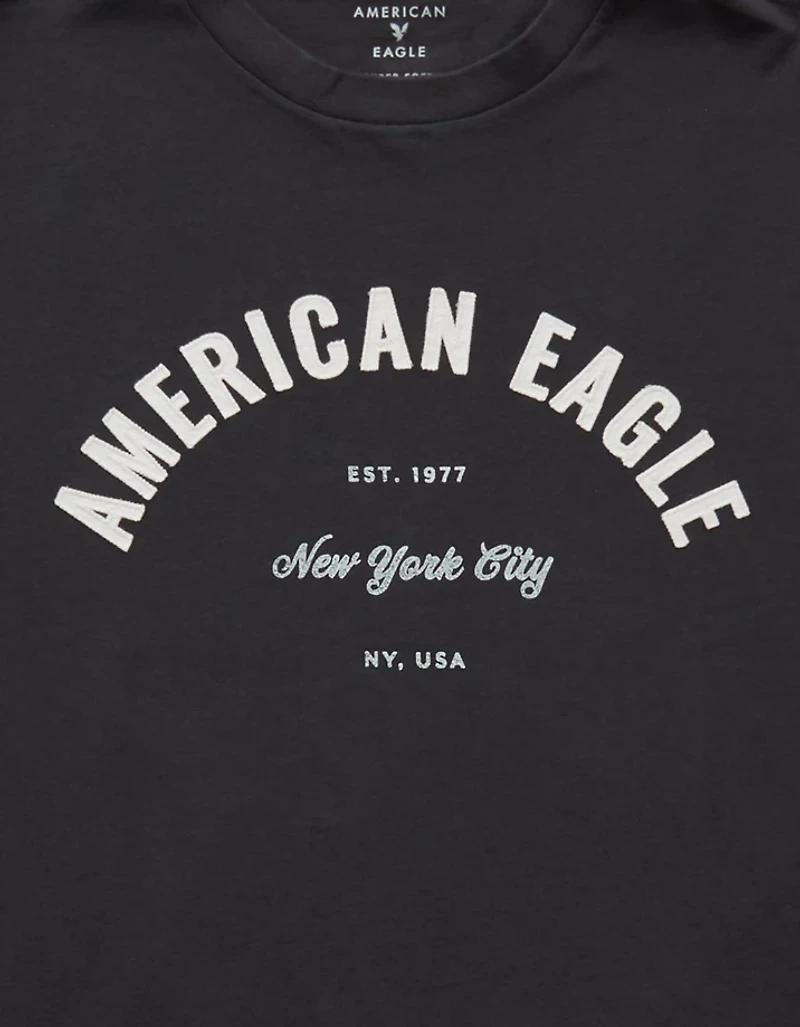 T-shirt graphique à logo AE