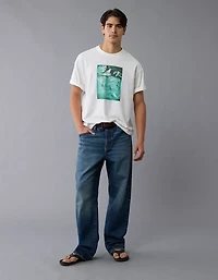 T-shirt droit à image Destination AE