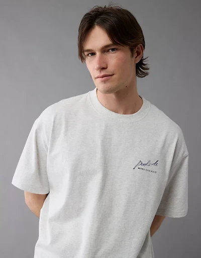 T-shirt droit à image Destination AE