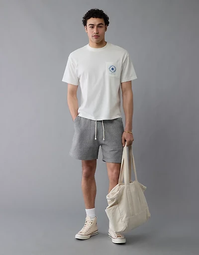 T-shirt droit à image Destination AE