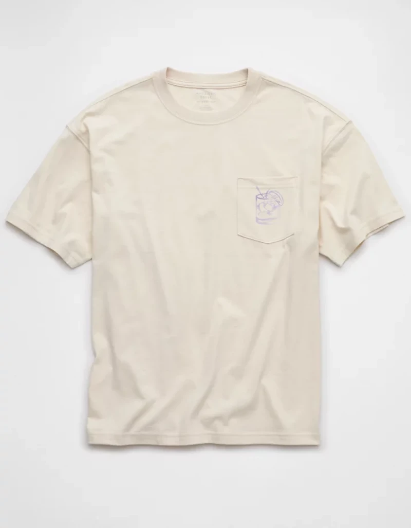 T-shirt droit à image 5 7 AE