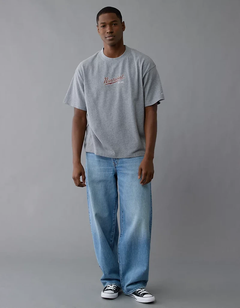 AE Boxy Nautical Graphic T-Shirt