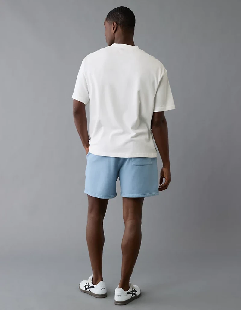 T-shirt droit à image logo AE