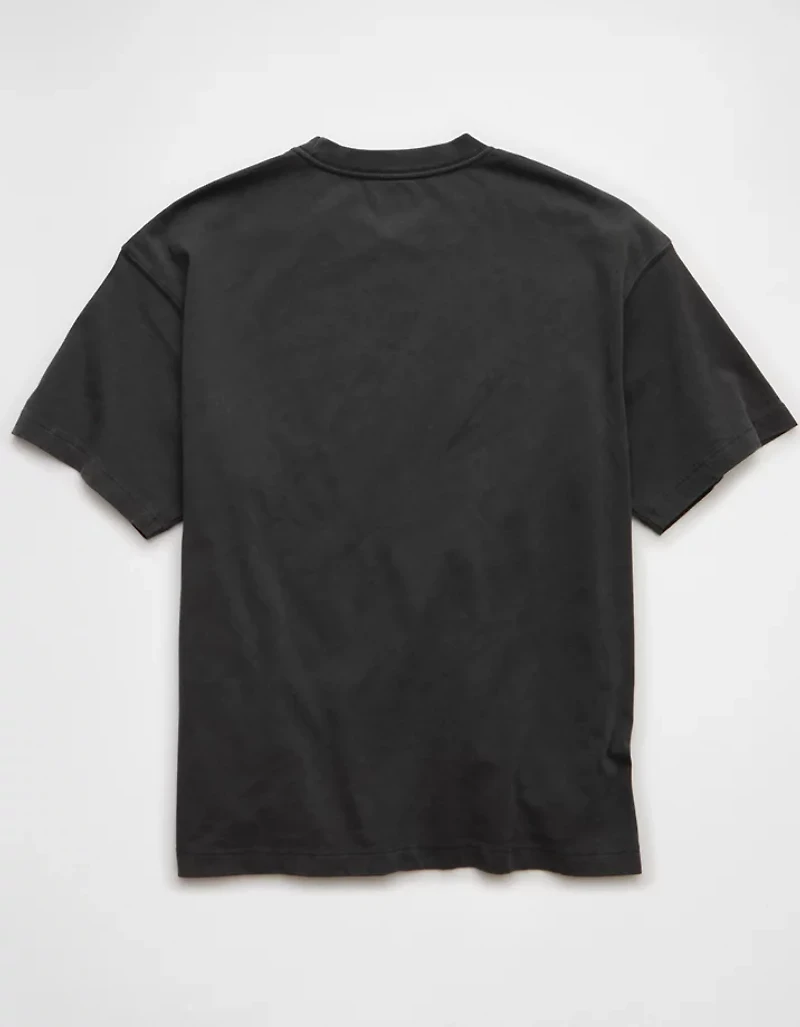 T-shirt droit à image logo AE