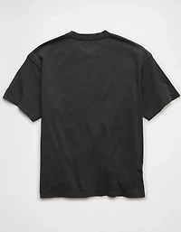 T-shirt droit à image logo AE
