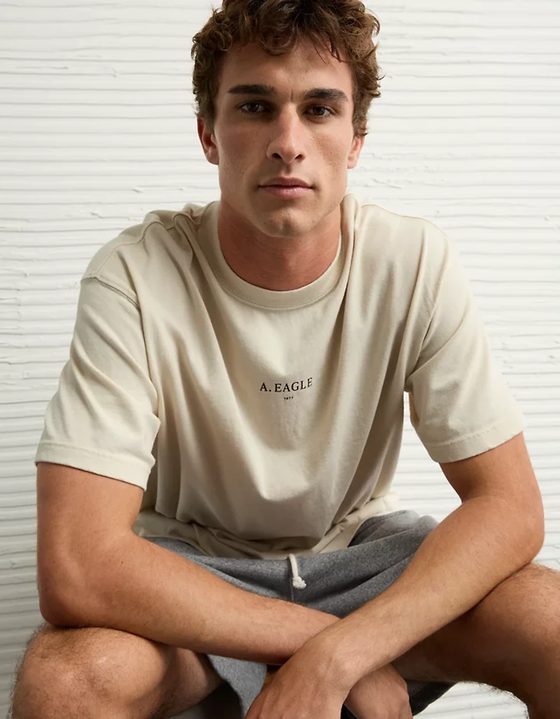 AE Boxy Logo Graphic T-Shirt