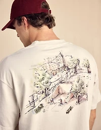 AE Boxy Logo Graphic T-Shirt