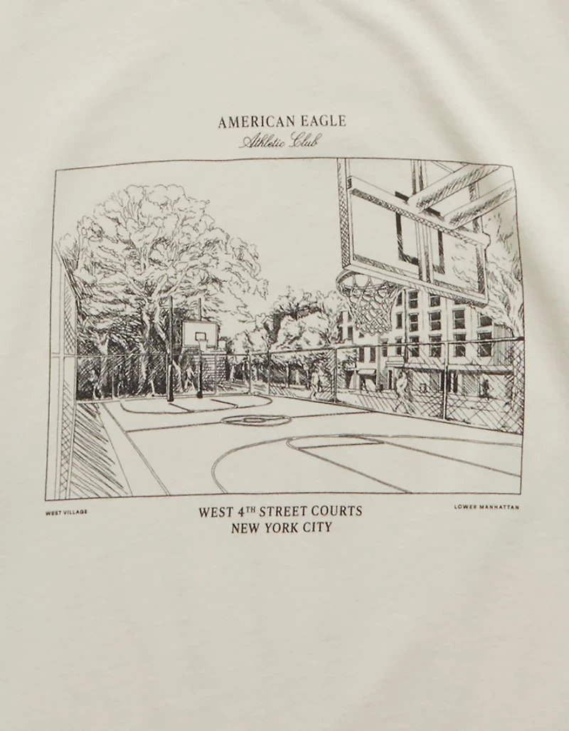 AE Boxy Logo Graphic T-Shirt