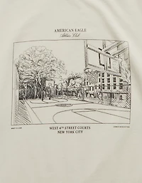 AE Boxy Logo Graphic T-Shirt