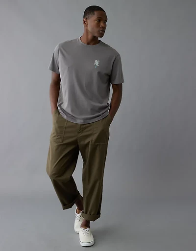T-shirt graphique à logo AE