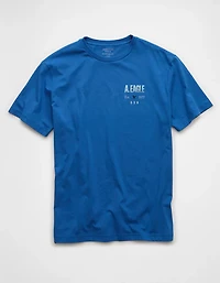 T-shirt graphique à logo AE