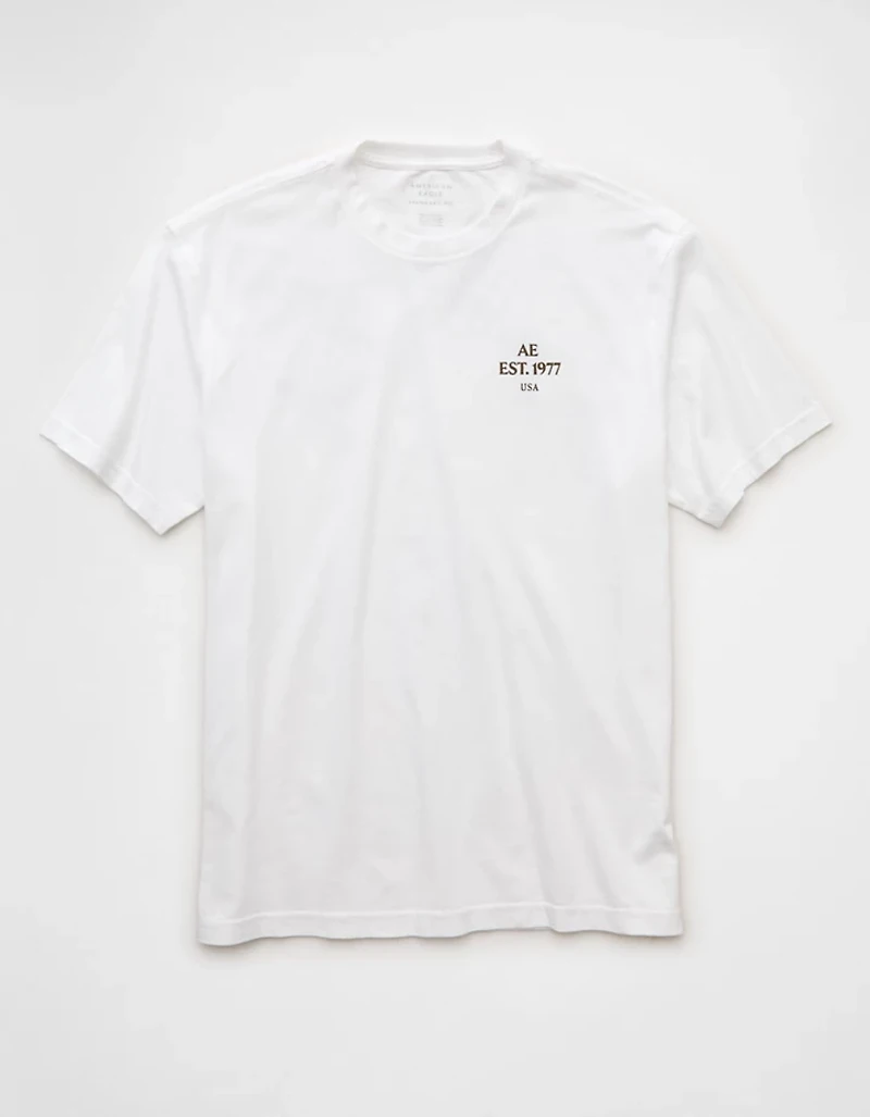 T-shirt graphique à logo AE