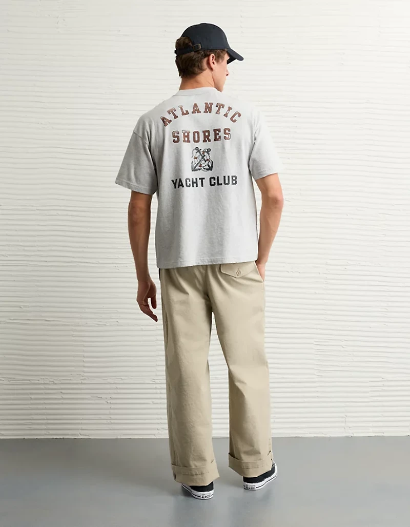 AE Boxy Nautical Graphic T-Shirt