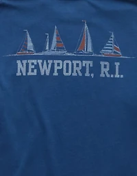 AE Boxy Nautical Graphic T-Shirt