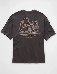 T-shirt droit à image AE