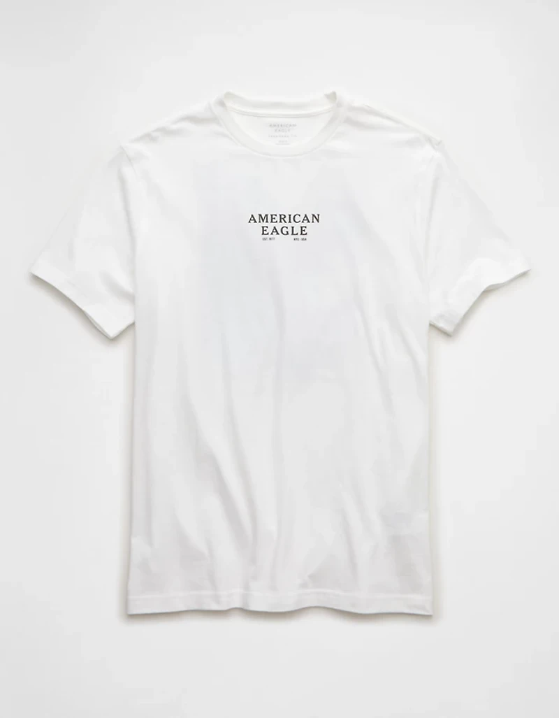 T-shirt graphique à logo AE