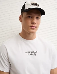 T-shirt graphique à logo AE