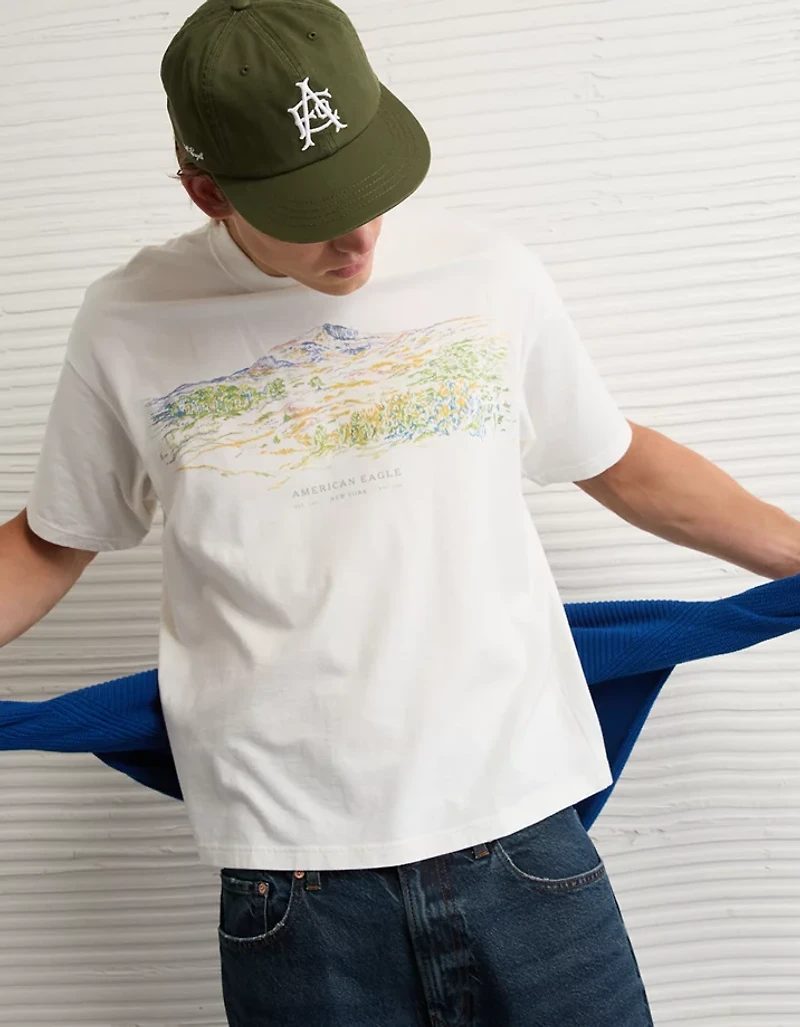 AE Boxy Destination Graphic T-Shirt