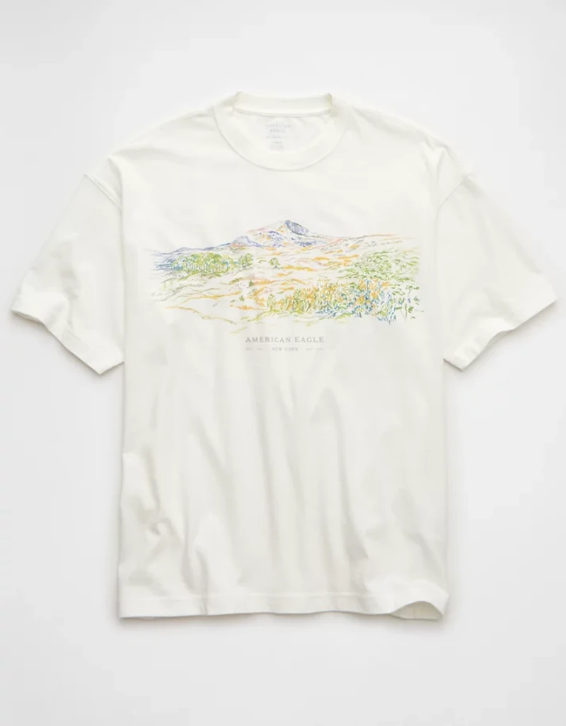 AE Boxy Destination Graphic T-Shirt