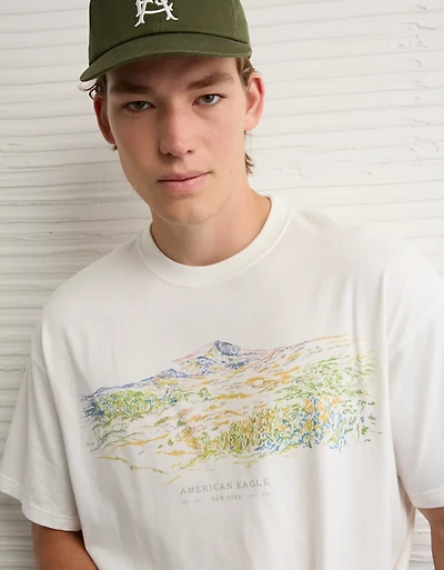 AE Boxy Destination Graphic T-Shirt