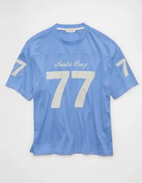 AE Boxy Destination Graphic Mesh Jersey