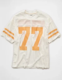 Jersey droit en maille à image AE