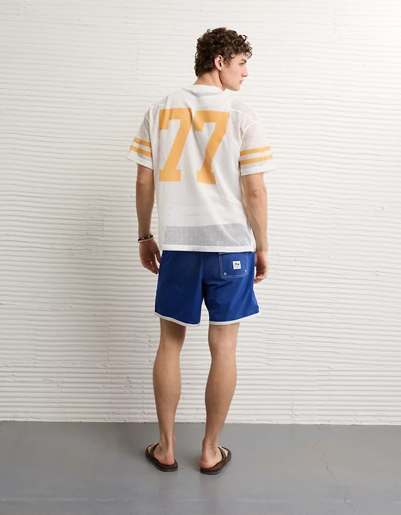 Jersey droit en maille à image AE