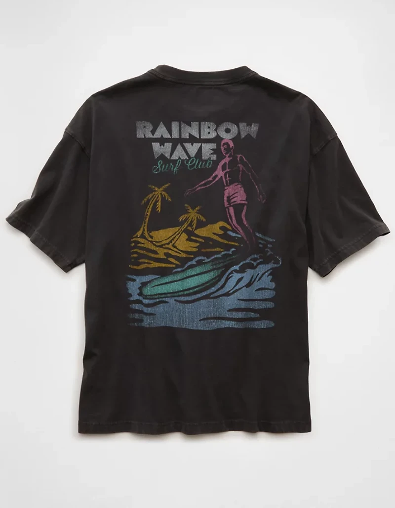 T-shirt droit à image Fierté AE