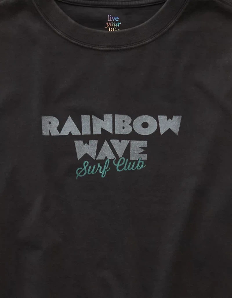 T-shirt droit à image Fierté AE
