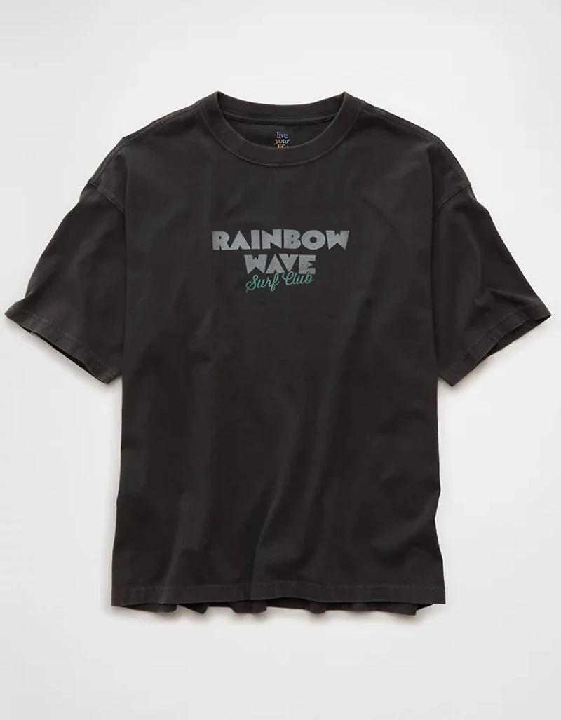 T-shirt droit à image Fierté AE