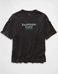 T-shirt droit à image Fierté AE