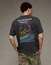 T-shirt droit à image Fierté AE
