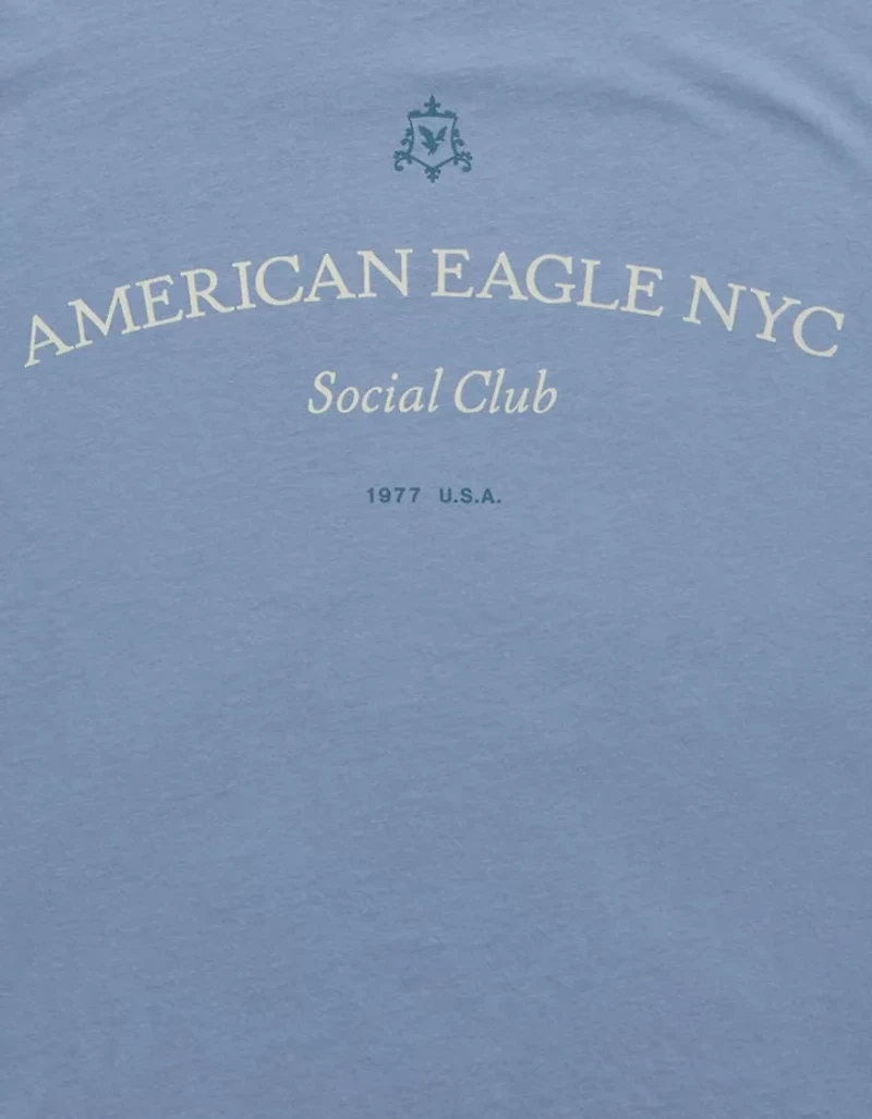 T-shirt graphique à logo AE