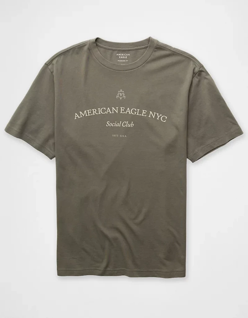 AE Standard Fit Logo Graphic T-Shirt