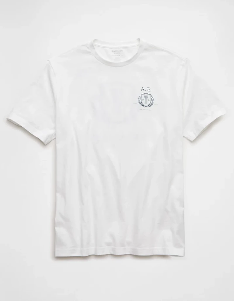 T-shirt à image de logo en coupe standard AE