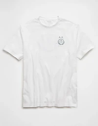 T-shirt à image de logo en coupe standard AE