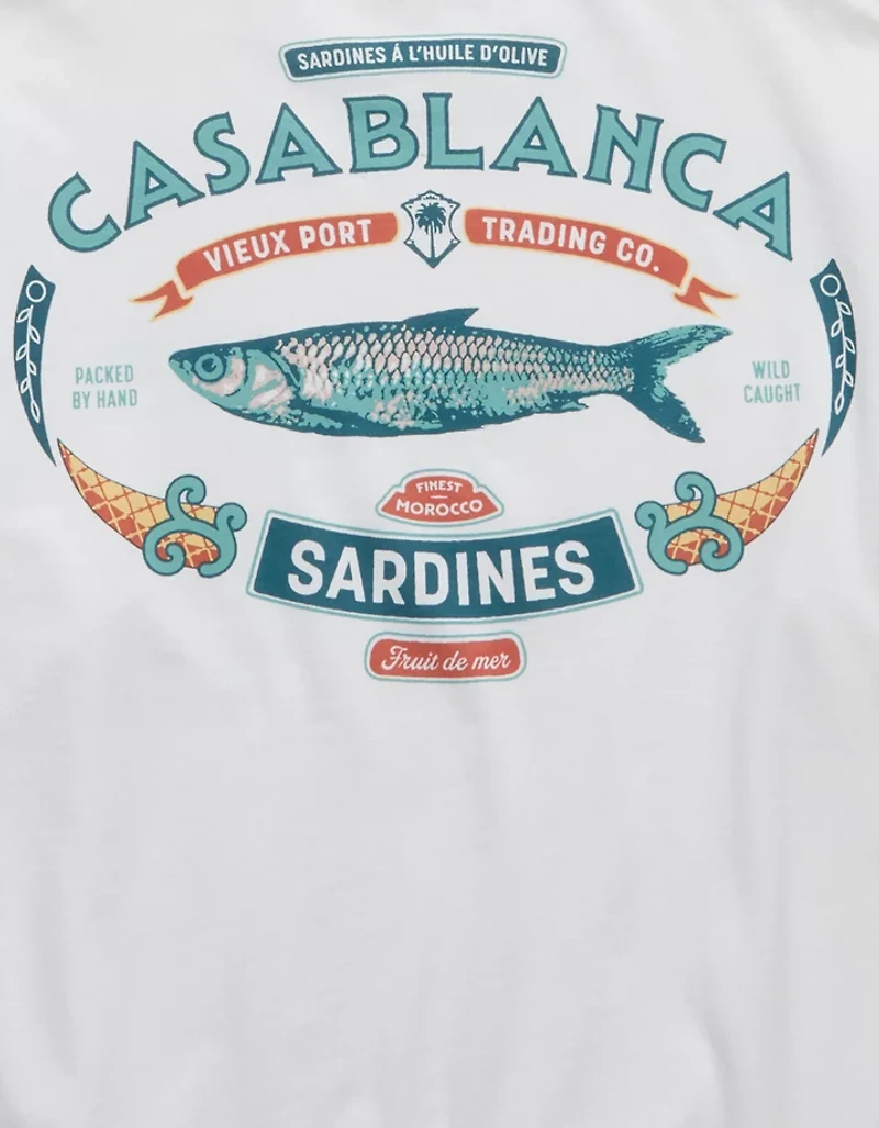 T-shirt droit à image Destination AE