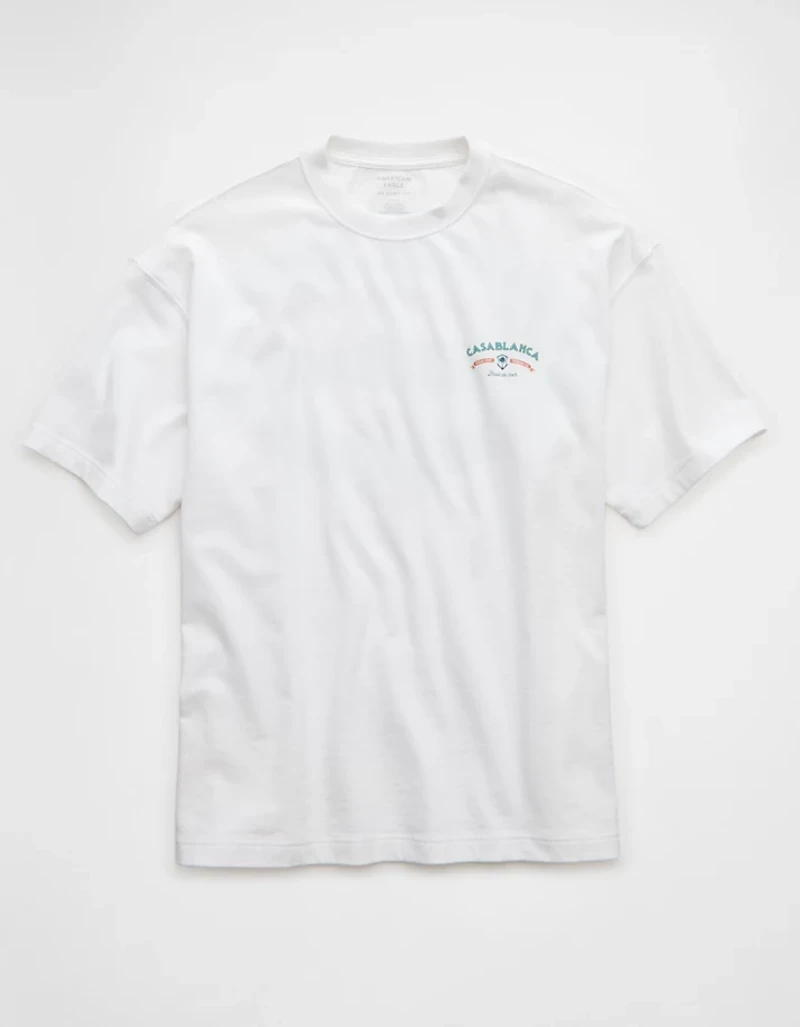 T-shirt droit à image Destination AE