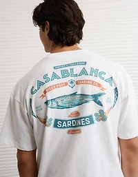 T-shirt droit à image Destination AE