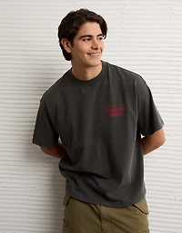 T-shirt droit à image Destination AE