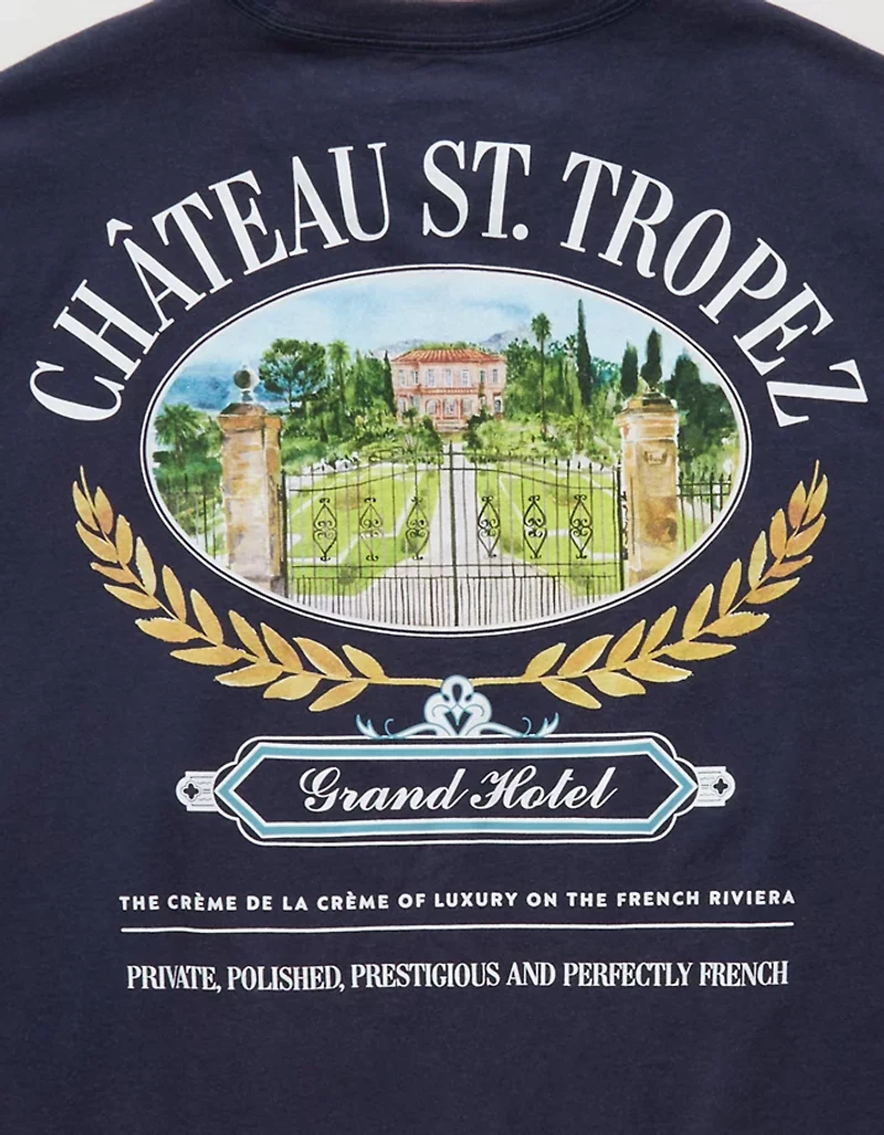 T-shirt droit à image Destination AE