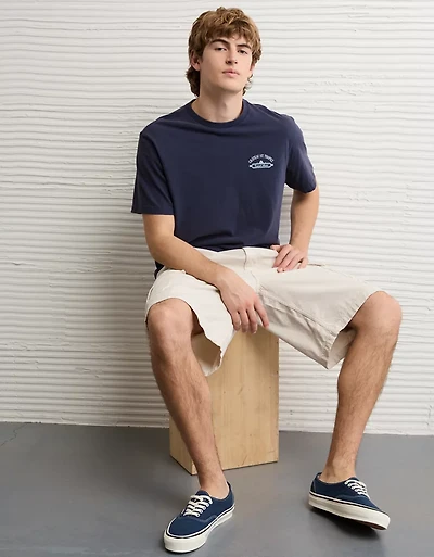 T-shirt droit à image Destination AE