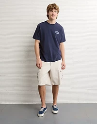 T-shirt droit à image Destination AE