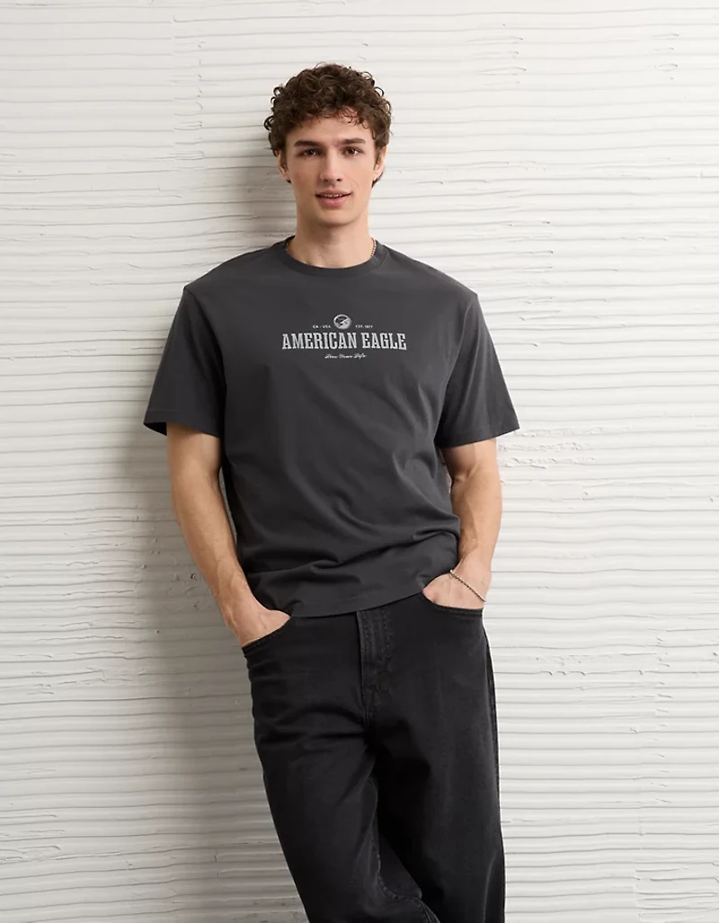 AE Standard Fit Graphic Logo T-Shirt
