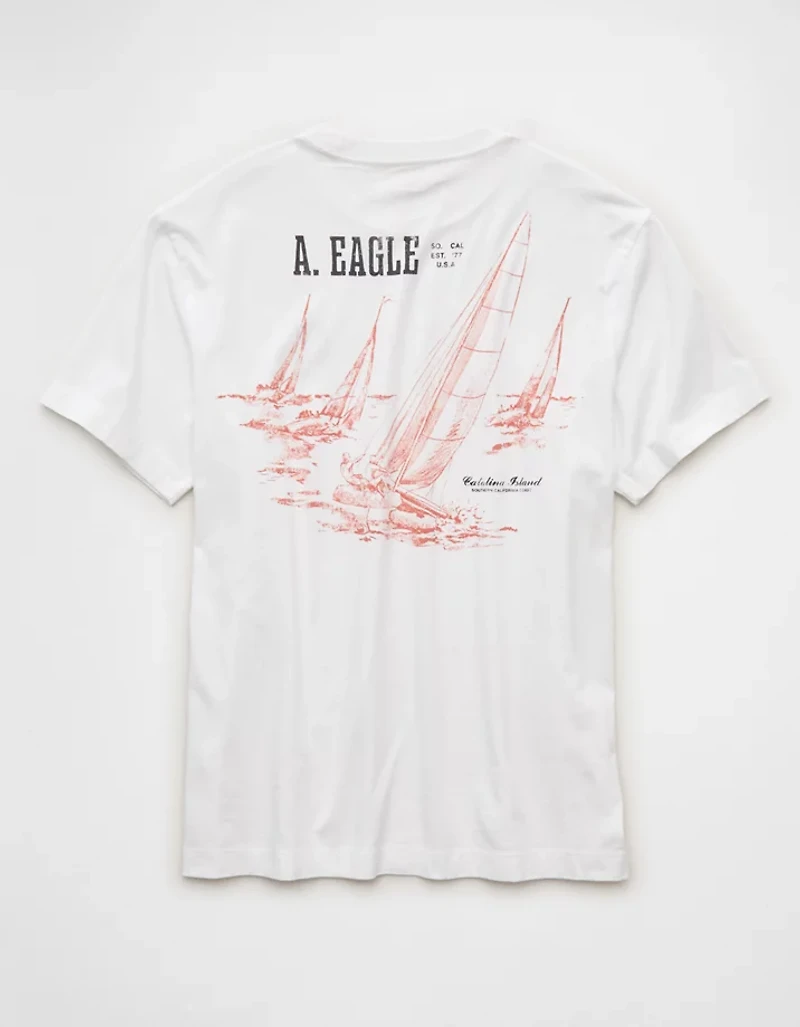 AE Standard Fit Graphic Logo T-Shirt