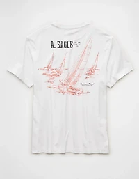 AE Standard Fit Graphic Logo T-Shirt