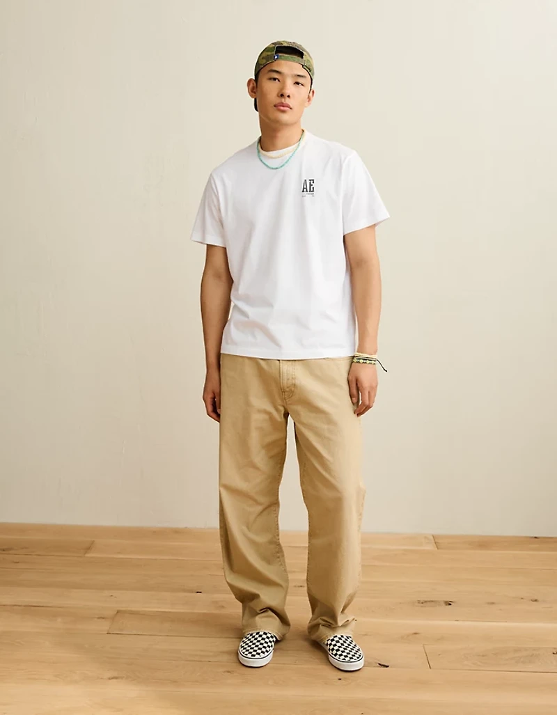 AE Standard Fit Graphic Logo T-Shirt