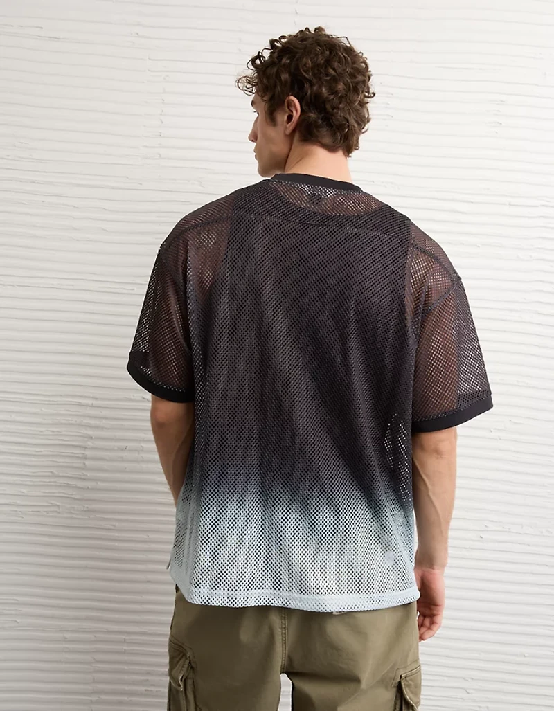 AE Boxy Graphic Mesh Jersey
