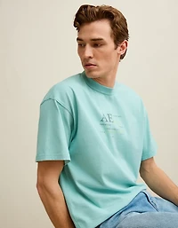 AE Boxy Fit Logo Graphic T-Shirt