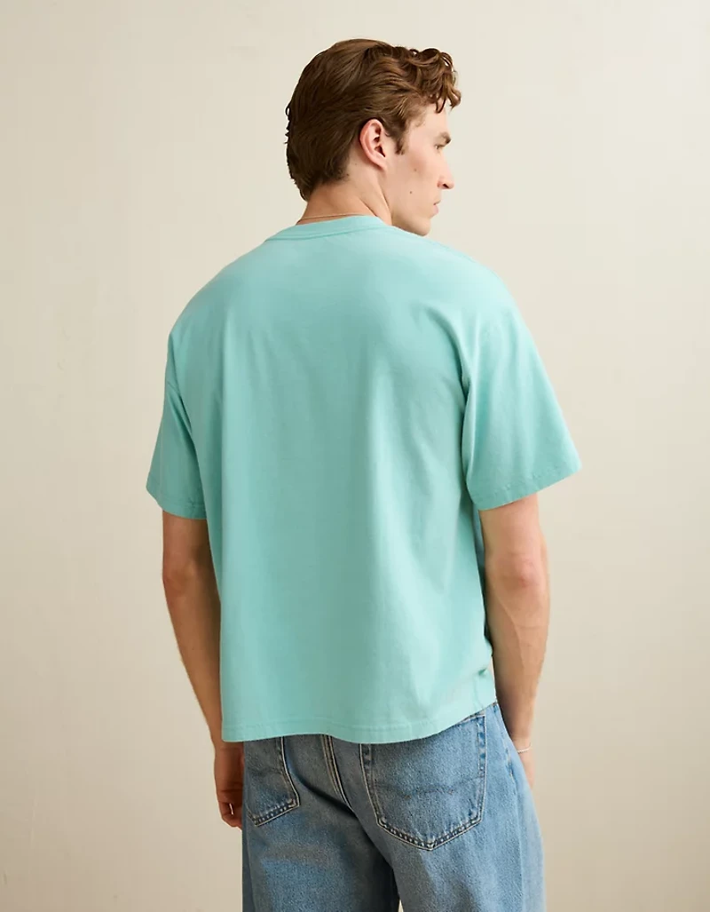 AE Boxy Fit Logo Graphic T-Shirt